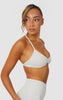 Elevate Halter Neck Strappy Bra - Stone