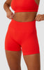Elevate Scrunch Bum Shorts - Orange