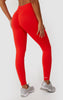 Elevate Scrunch Seamless Leggings - Orange