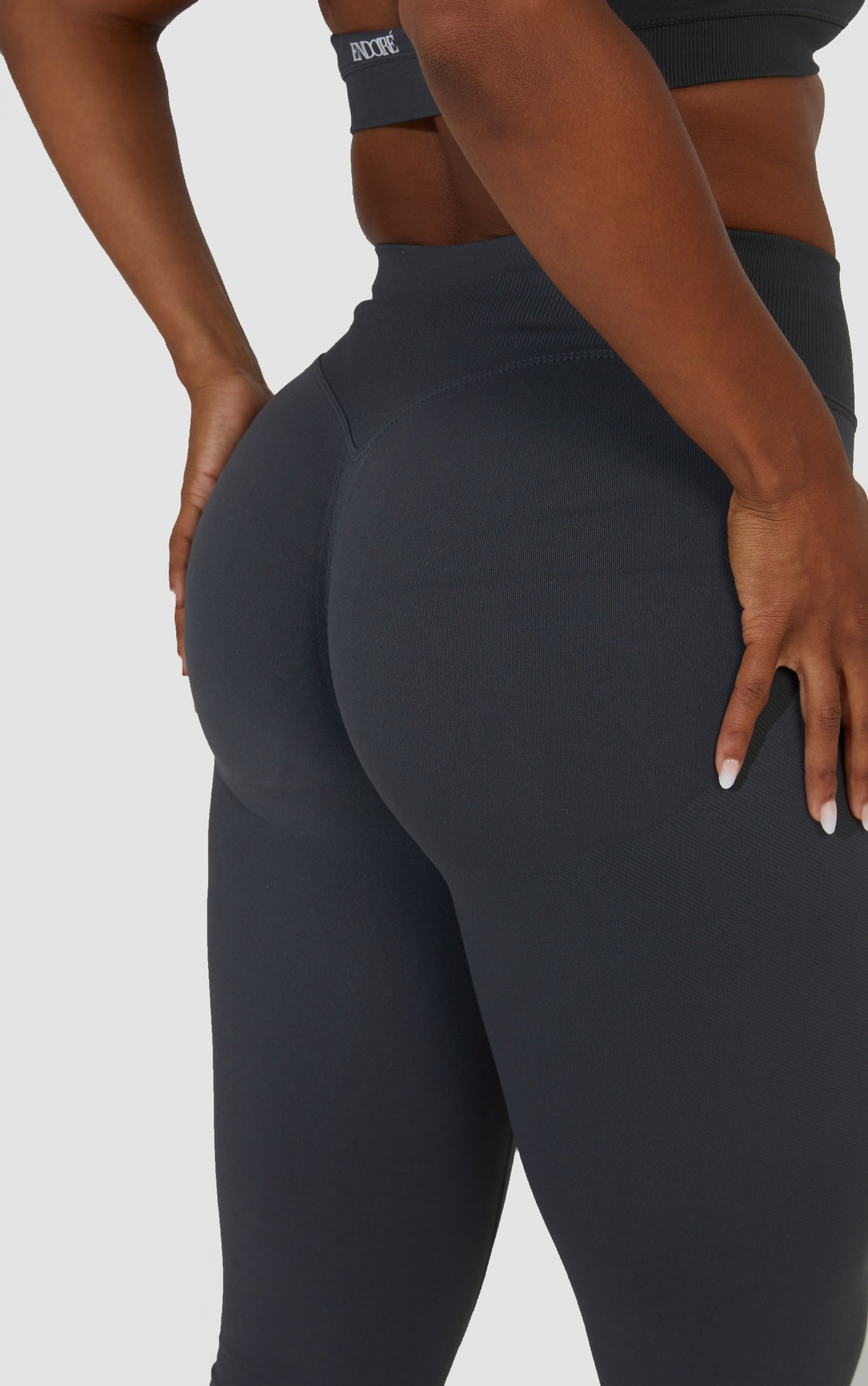 Elevate Scrunch Seamless Leggings - Grey