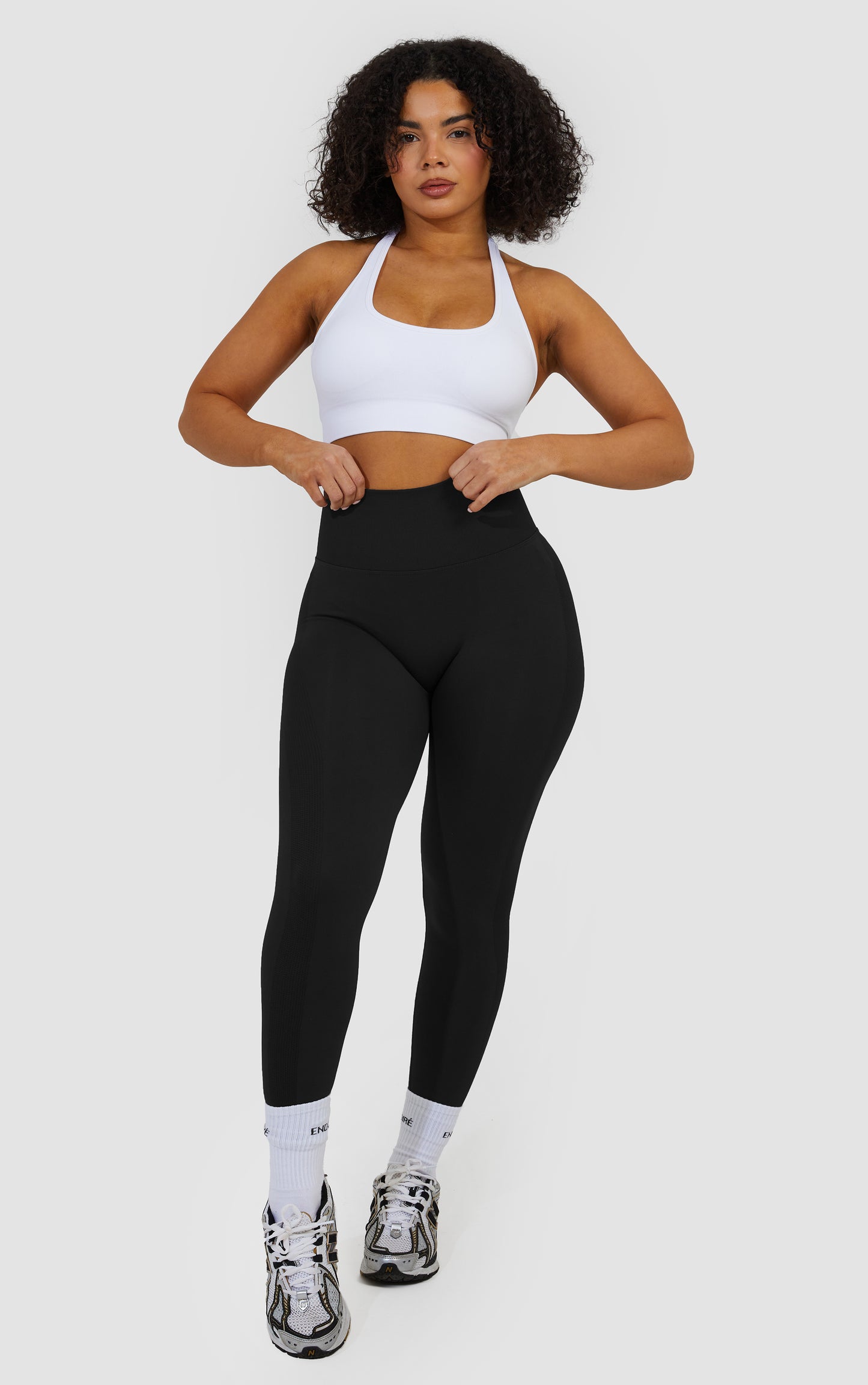 Essentials Scrunch Seamless Leggings - Black