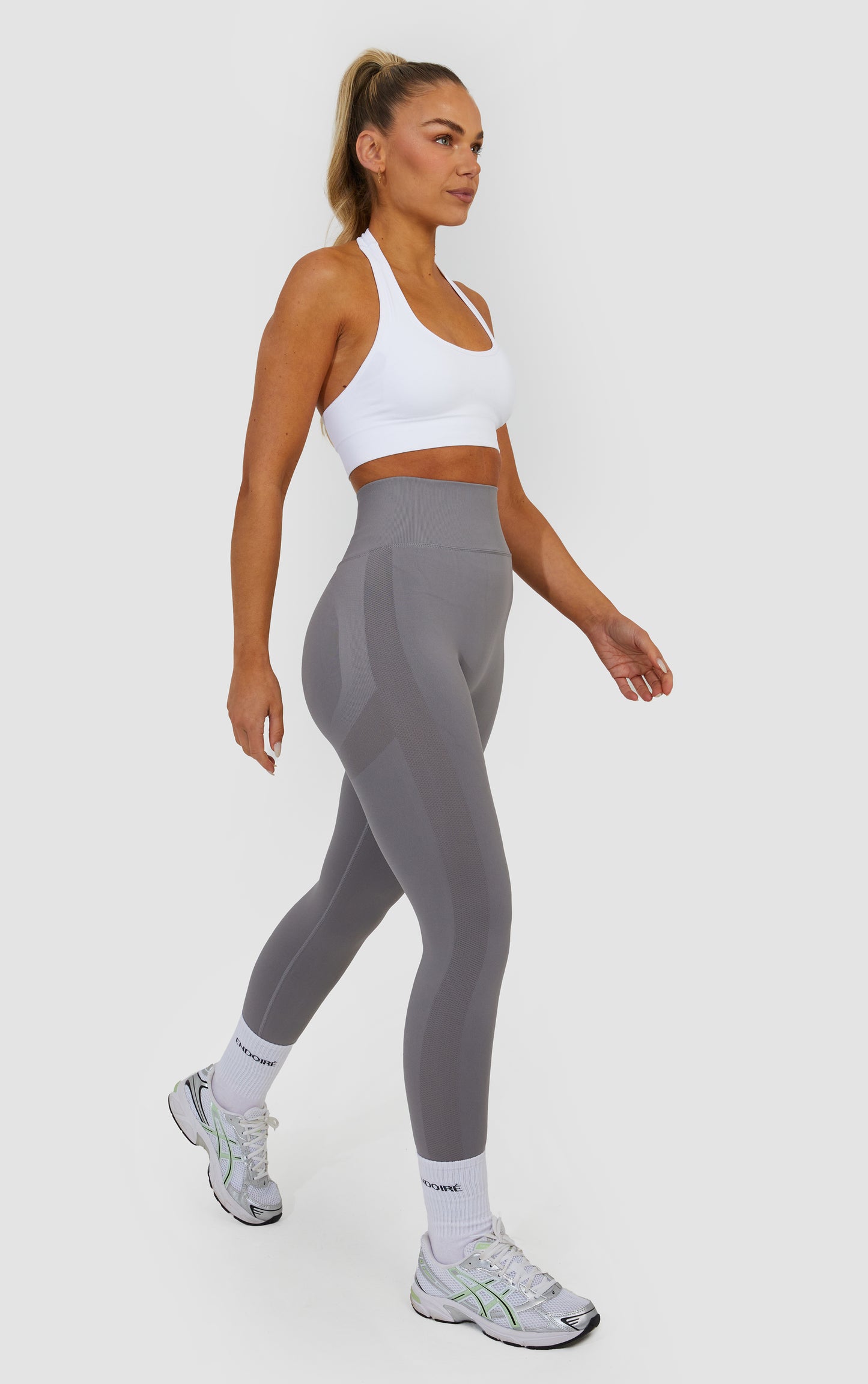 Essentials Seamless Leggings - Cloud Grey