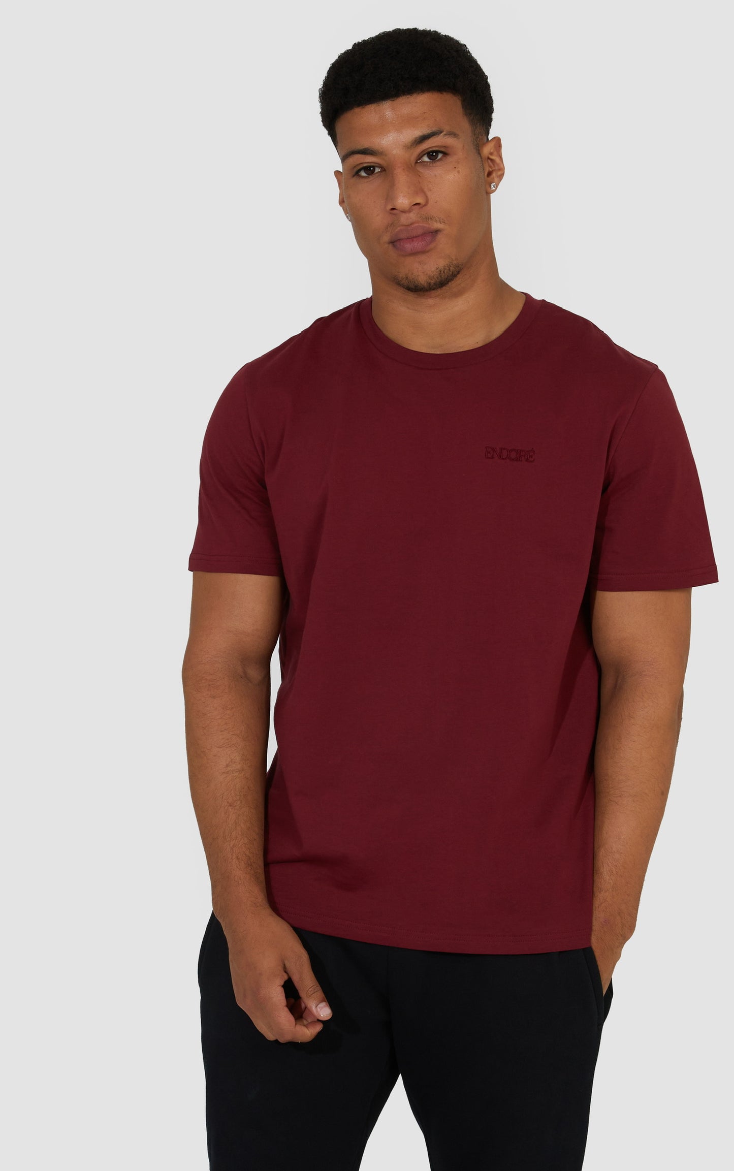 Unisex Oversized Tee - Wine