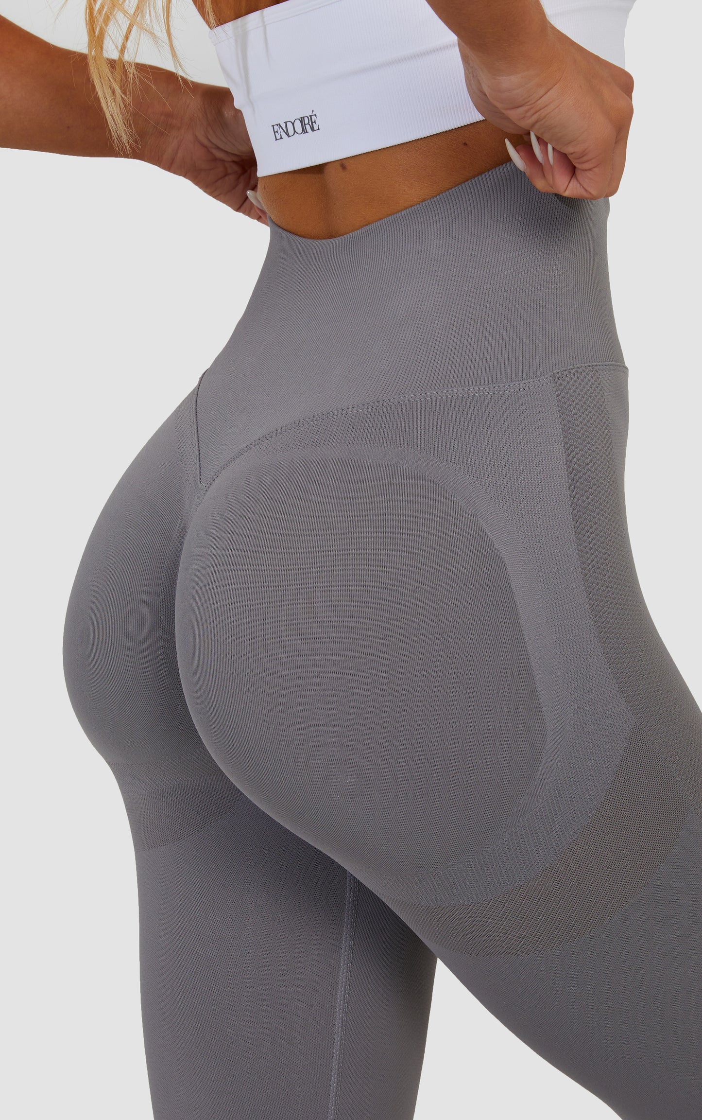 Essentials Seamless Leggings - Cloud Grey