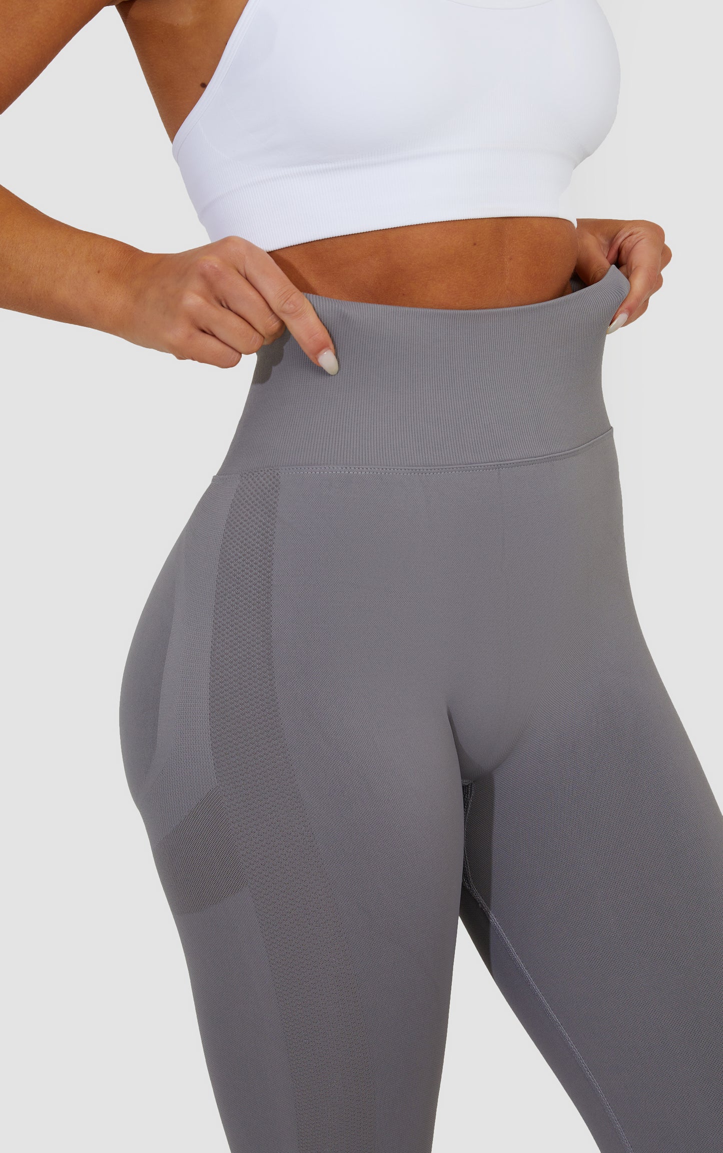 Essentials Seamless Leggings - Cloud Grey