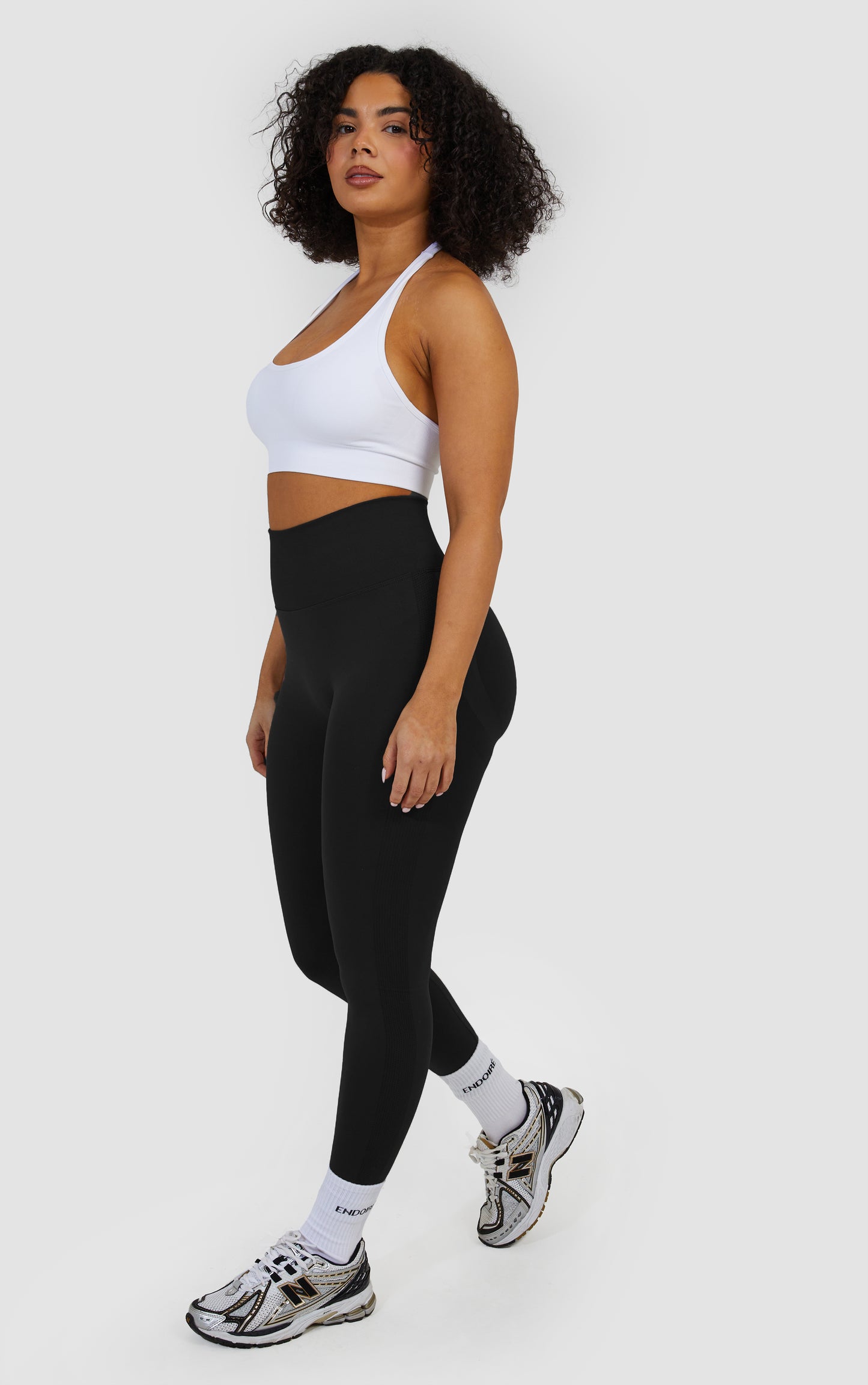 Essentials Scrunch Seamless Leggings - Black