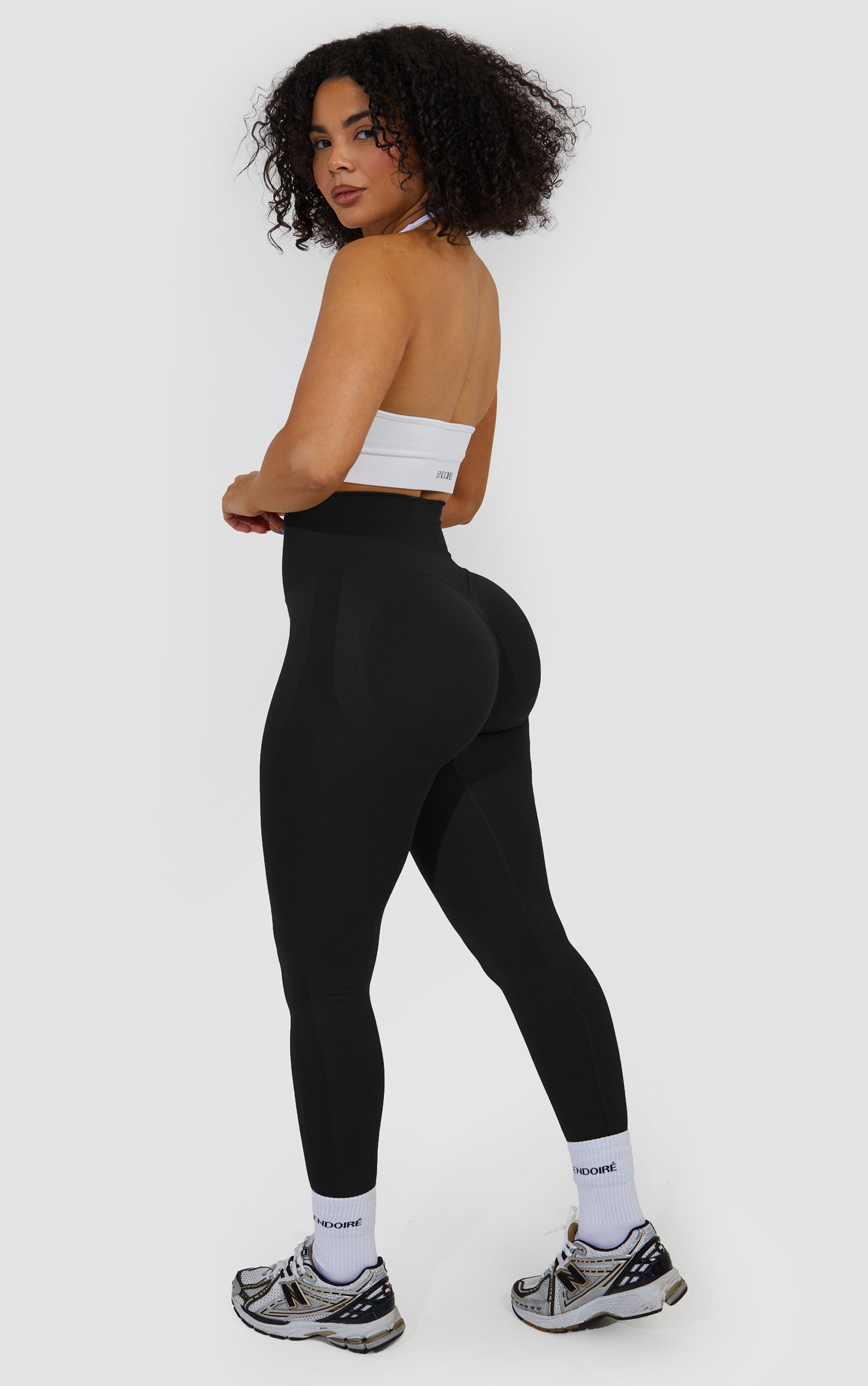 Essentials Scrunch Seamless Leggings - Black