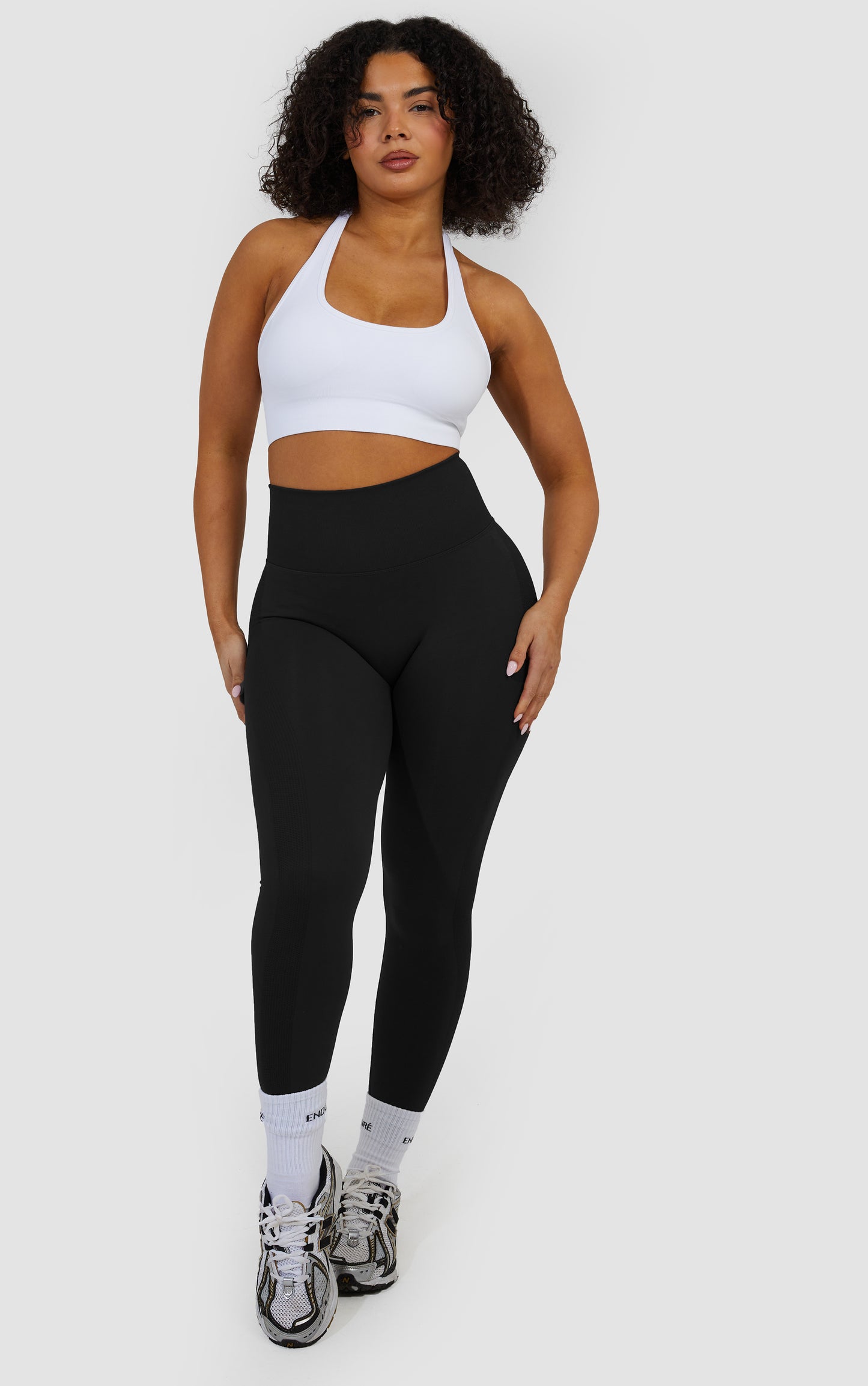 Essentials Scrunch Seamless Leggings - Black