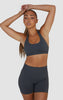 Elevate Halter Neck Bra - Grey