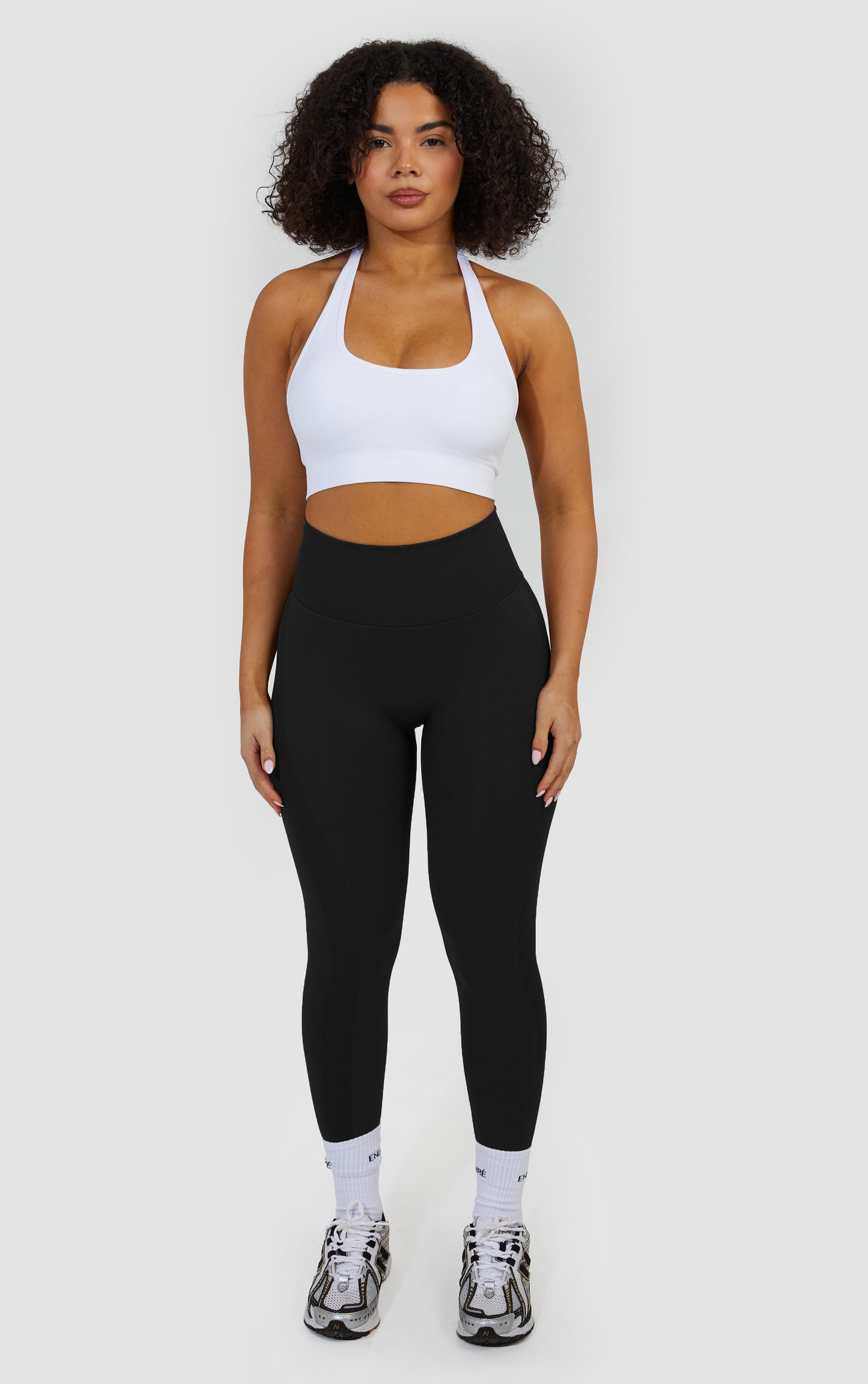 Essentials Scrunch Seamless Leggings - Black