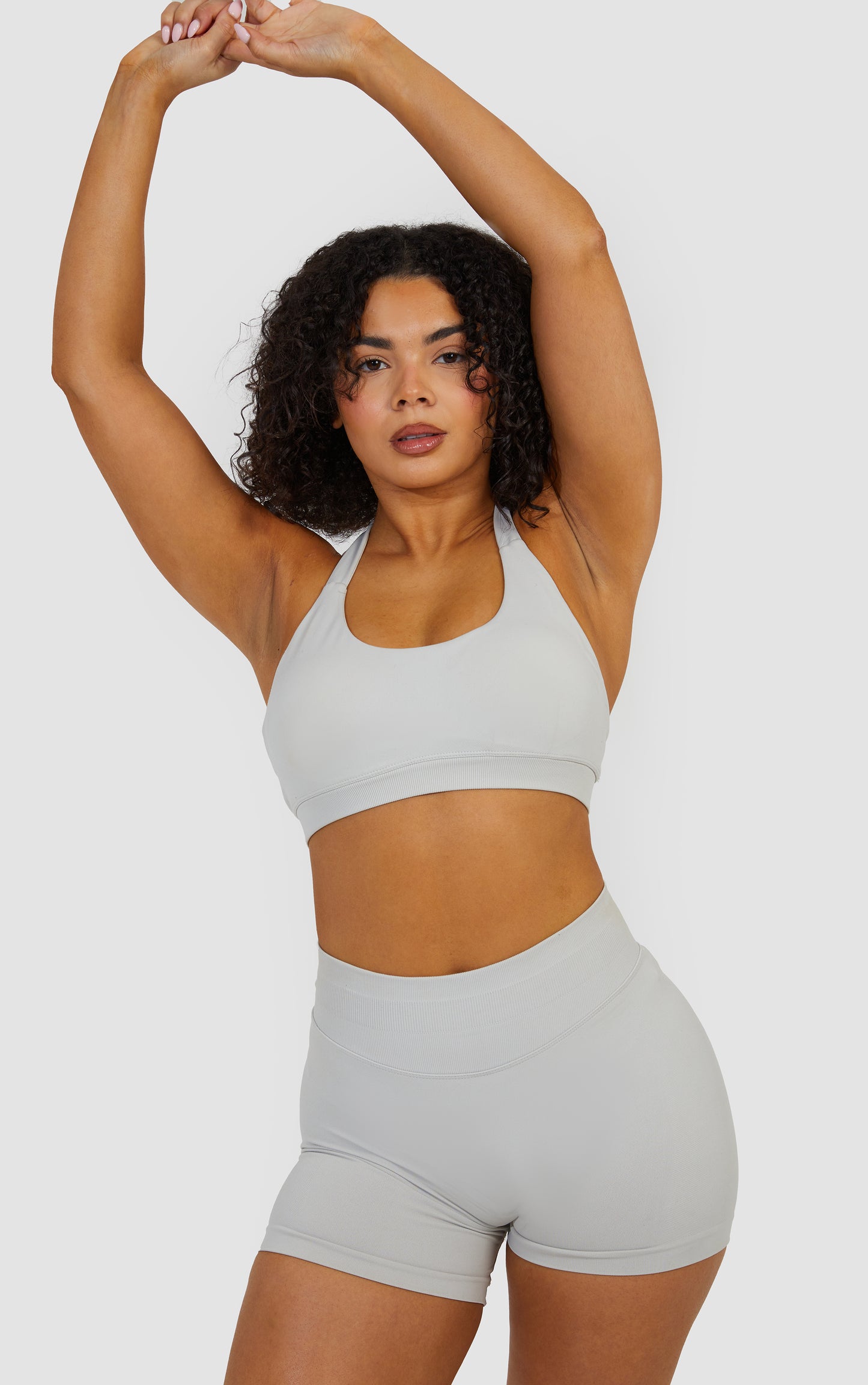 Elevate Halter Neck Bra - Stone