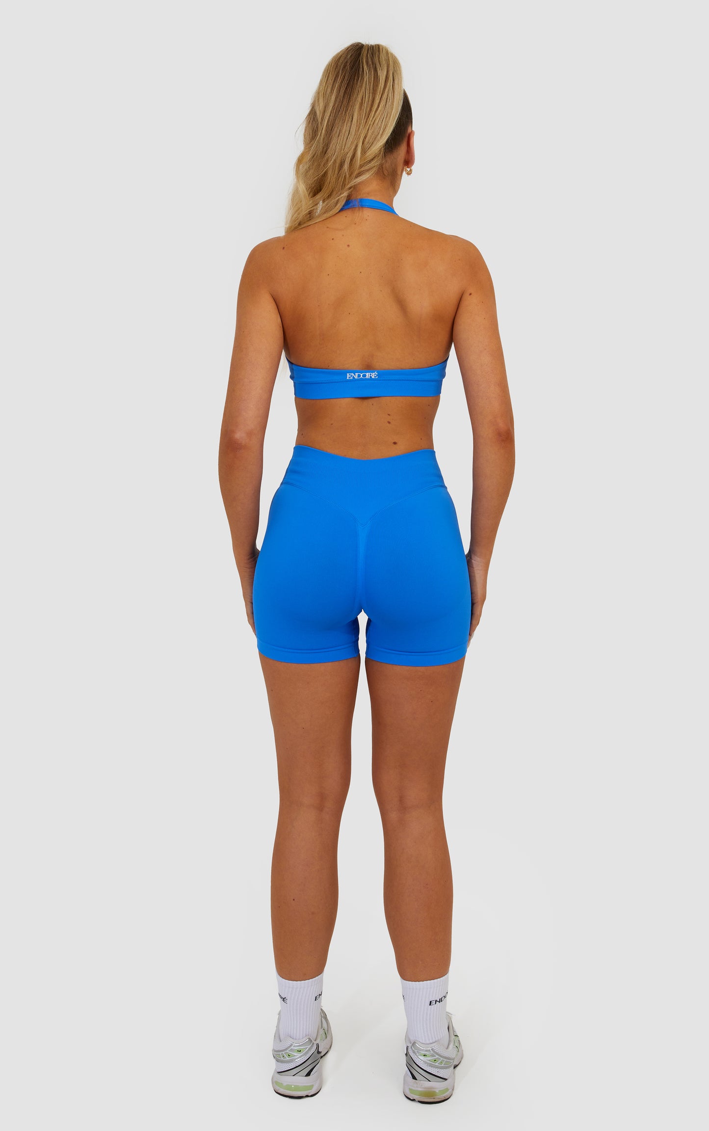 Elevate Scrunch Bum Shorts - Azure Blue