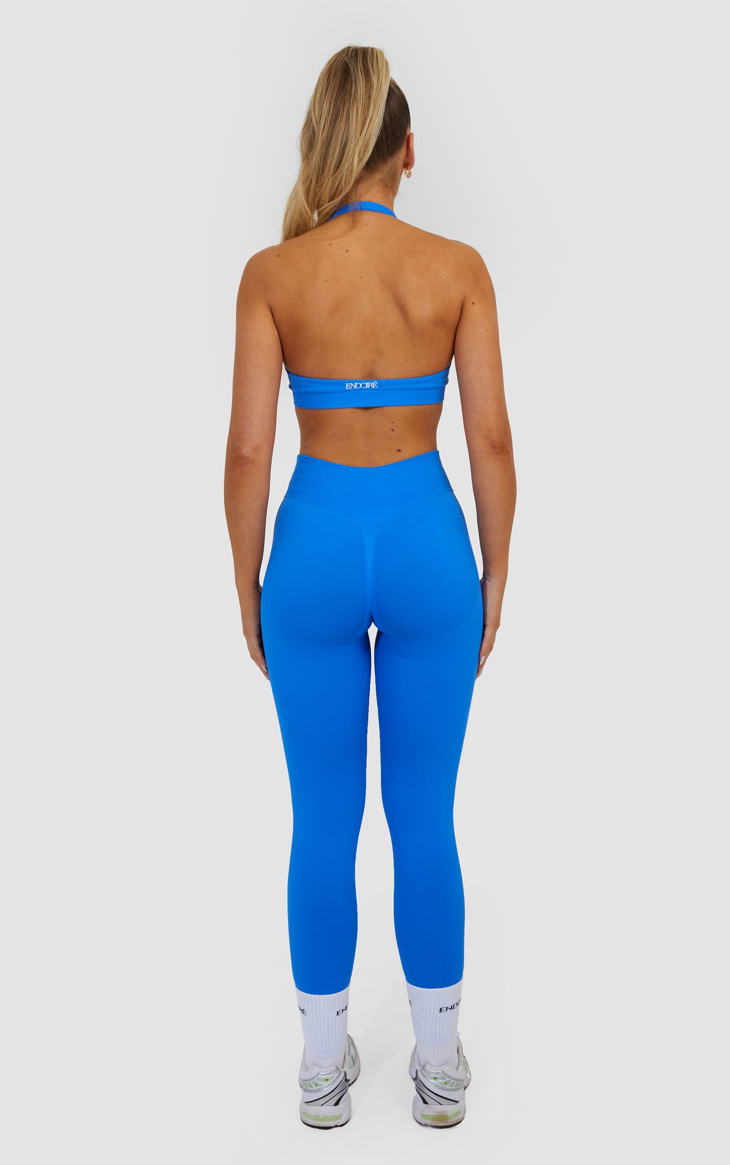 Elevate Scrunch Seamless Leggings - Azure Blue