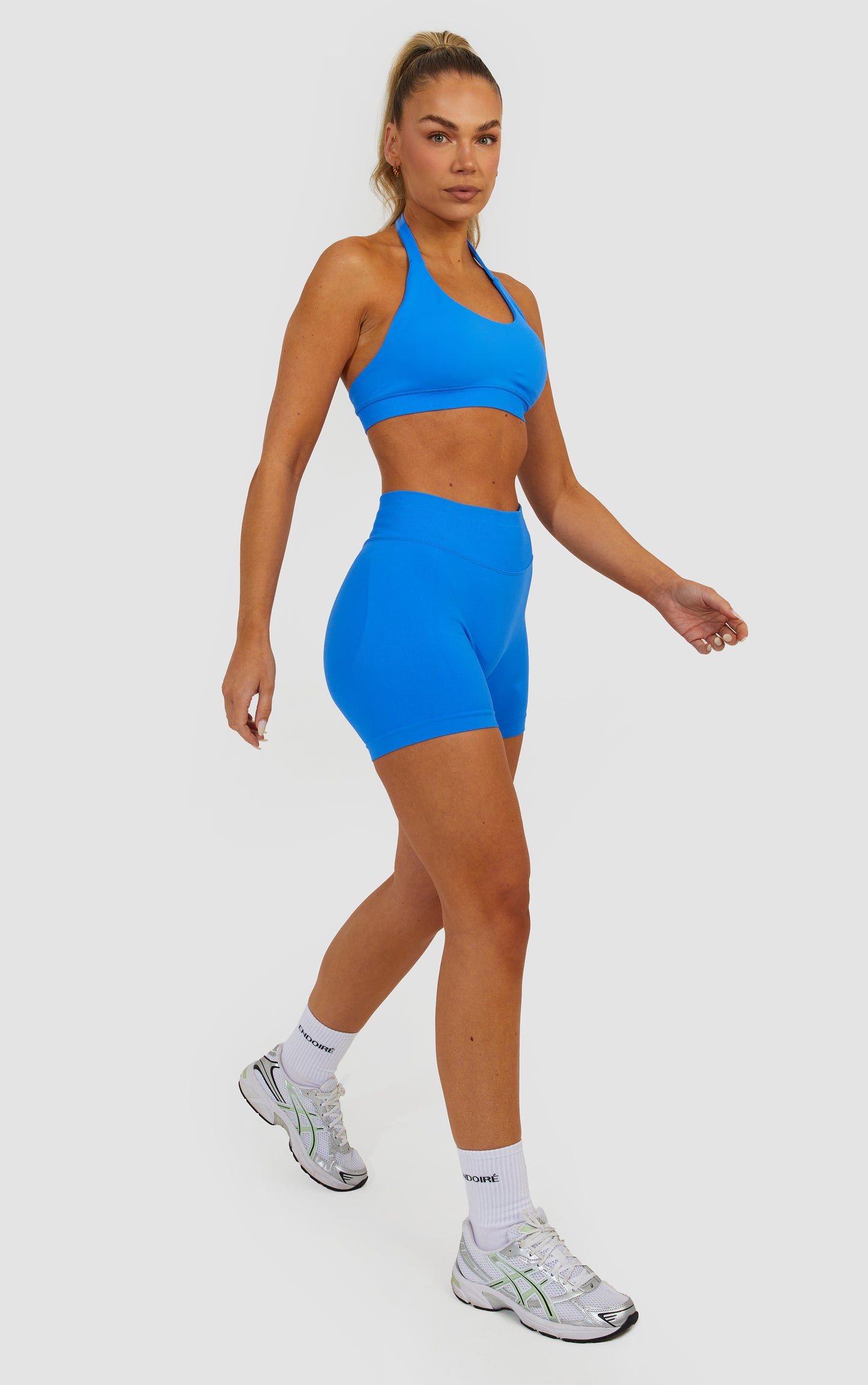 Elevate Scrunch Bum Shorts - Azure Blue