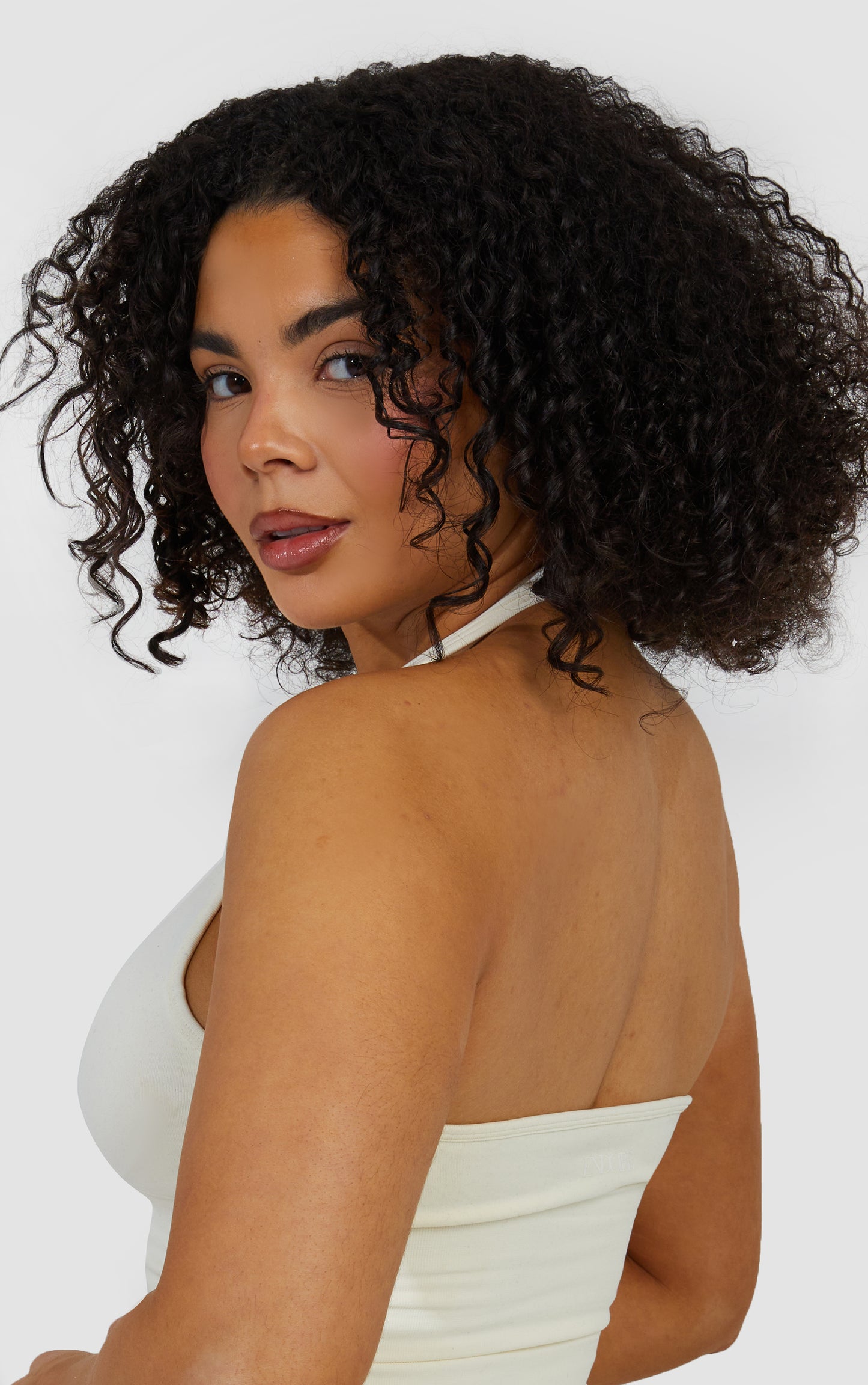 Halter Neck Bra - Cream