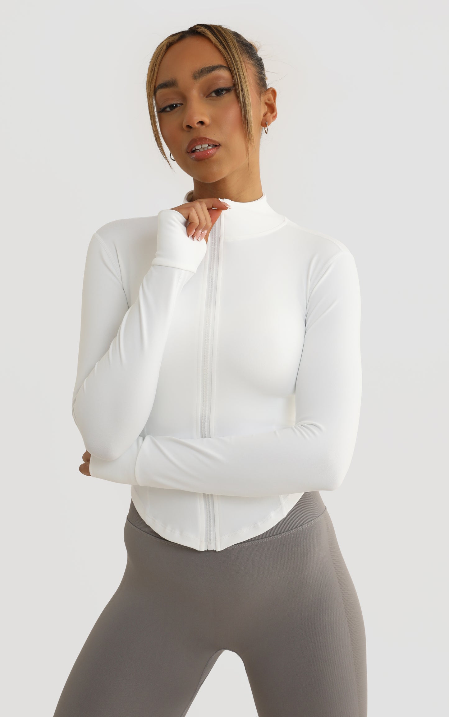 Contour Jacket - White