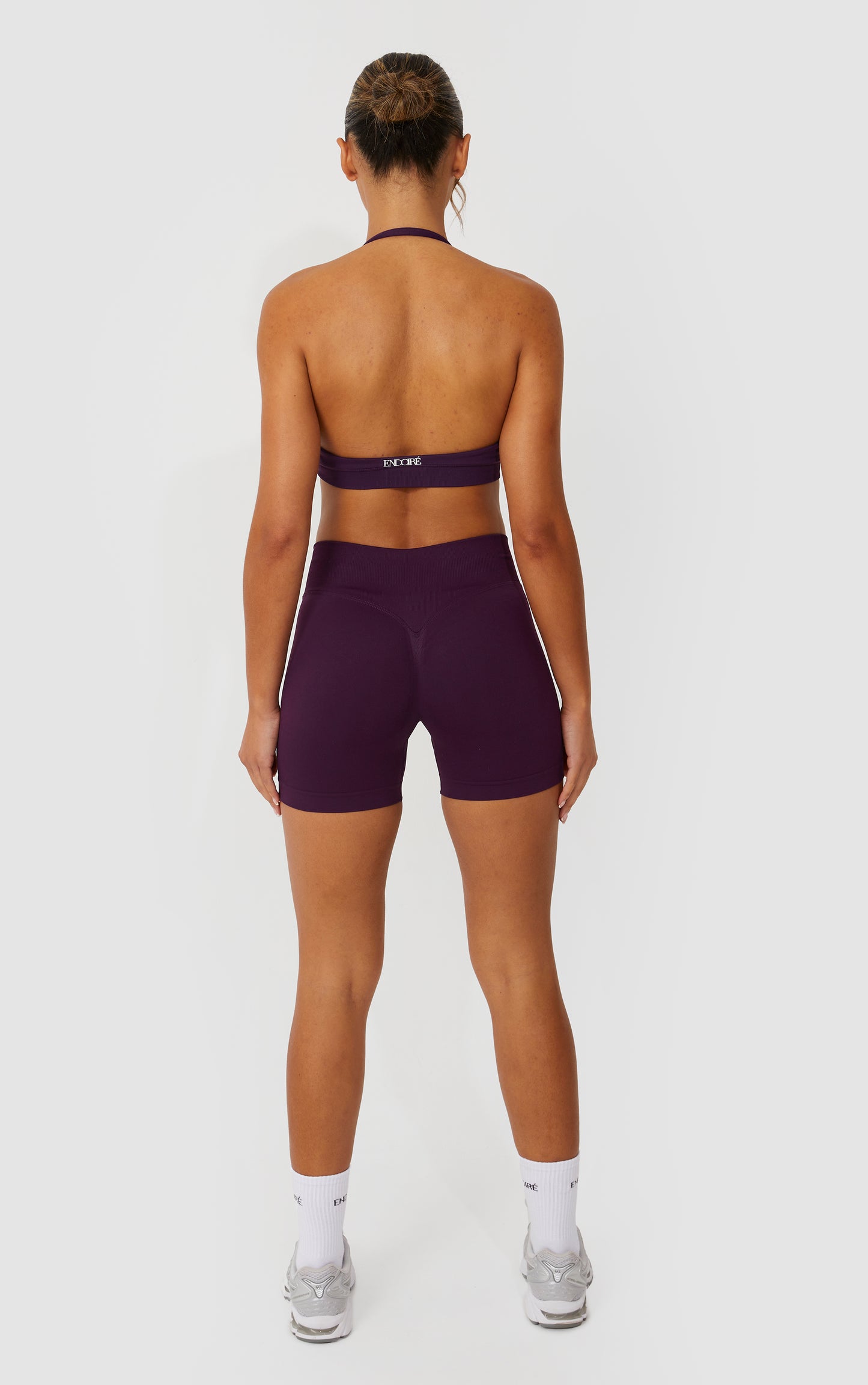 Elevate Halter Neck Bra - Purple