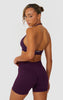 Elevate Scrunch Bum Shorts - Purple