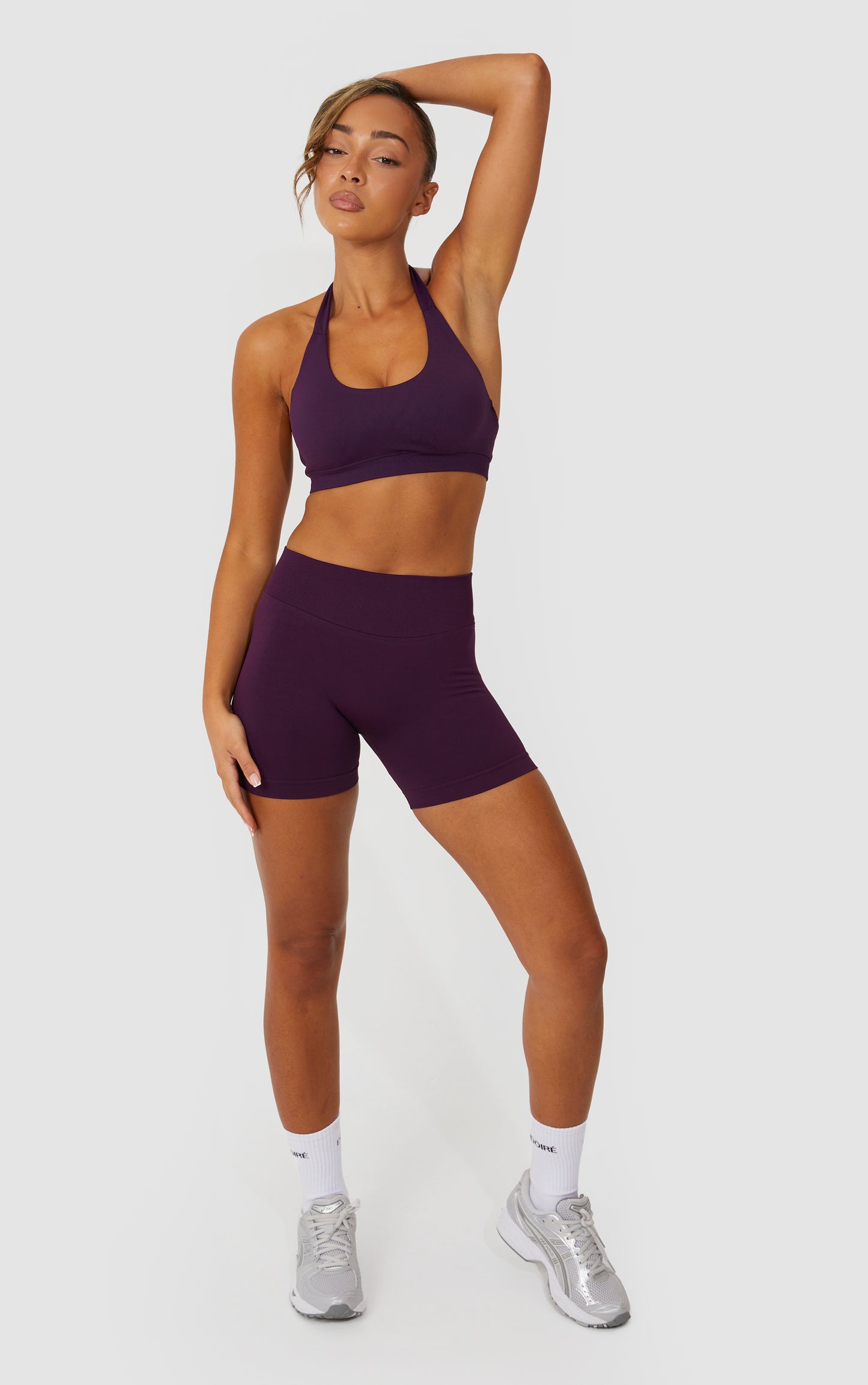 Elevate Scrunch Bum Shorts - Purple