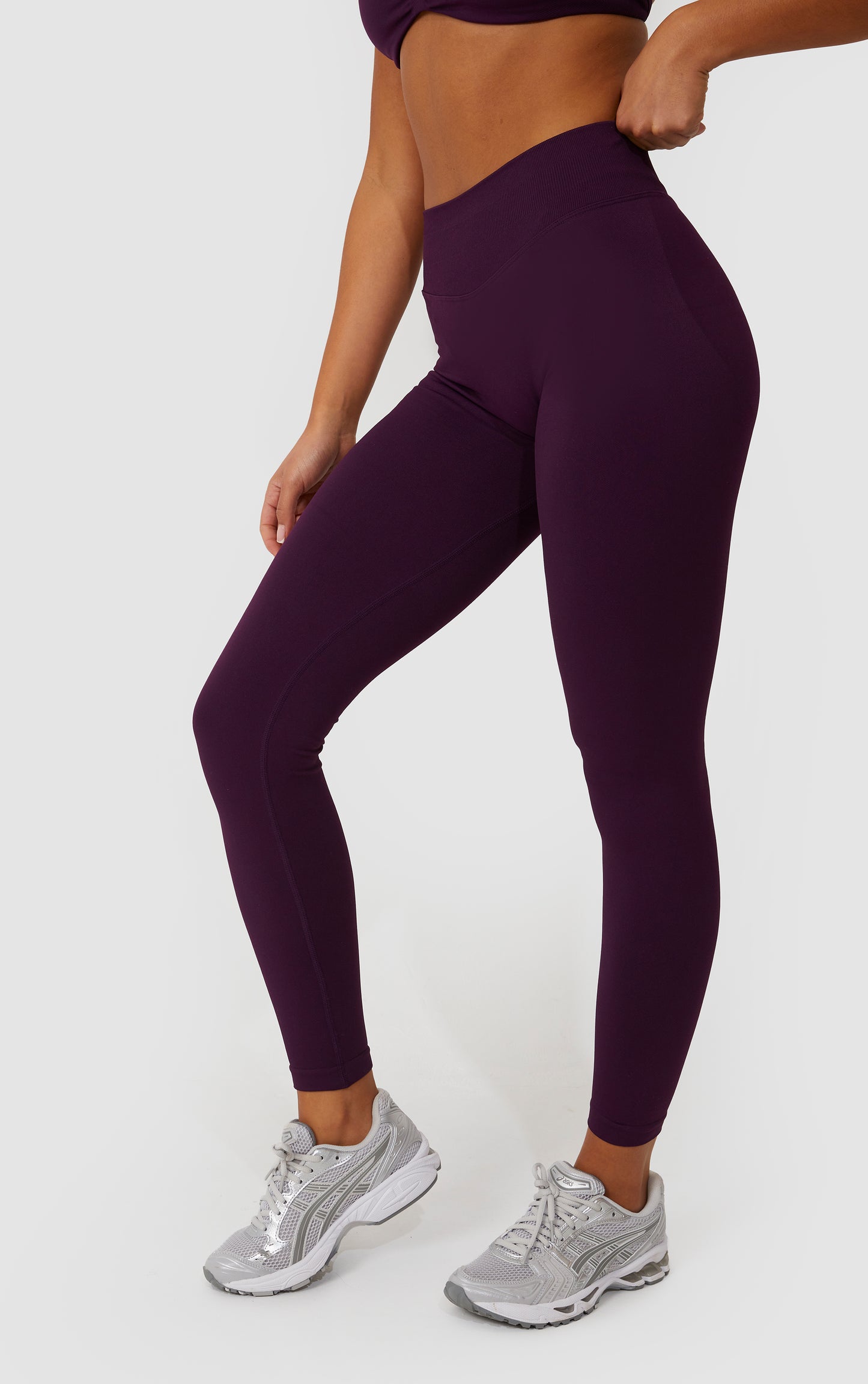 Elevate Scrunch Seamless Leggings - Purple