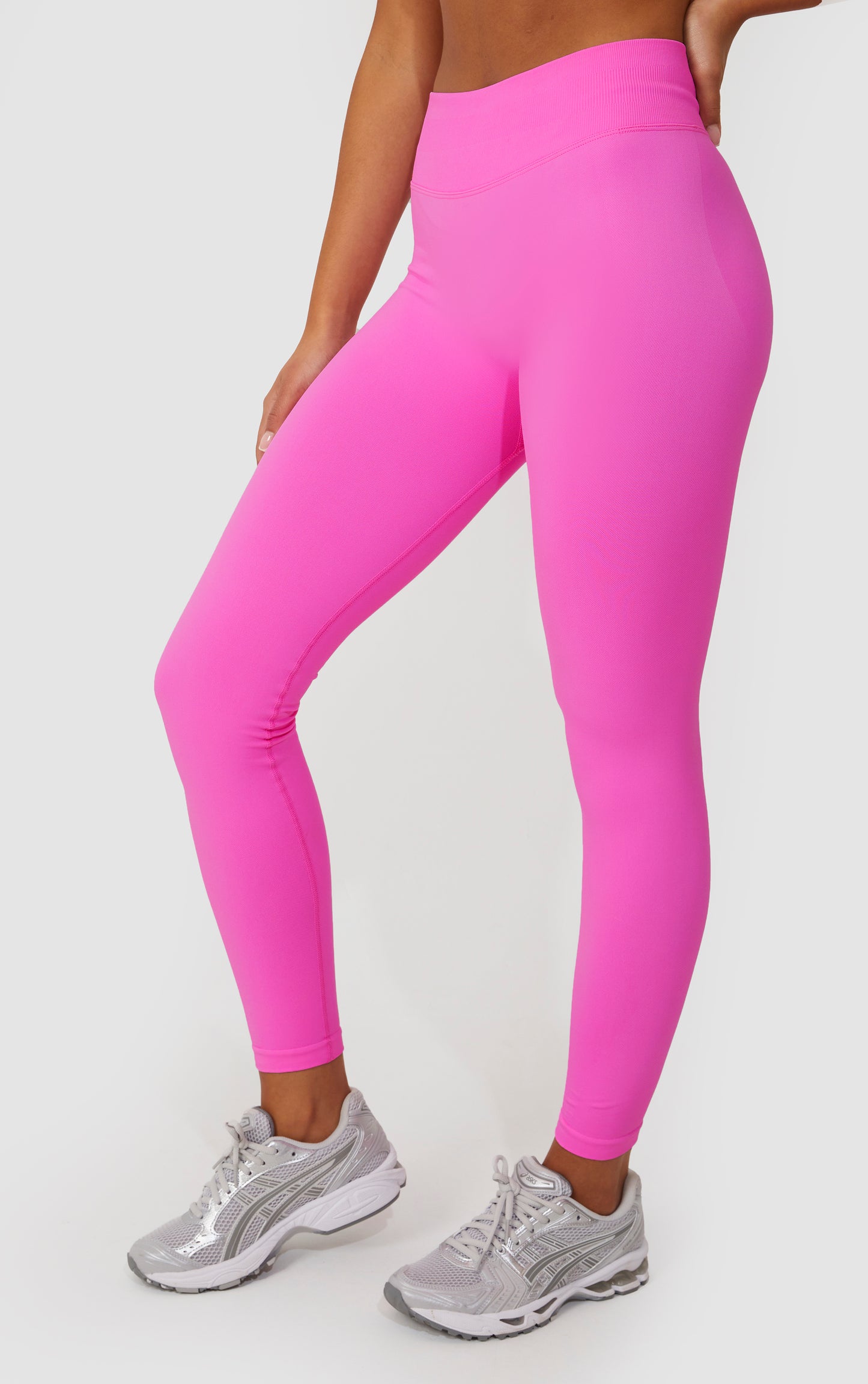 Elevate Scrunch Seamless Leggings - Pink