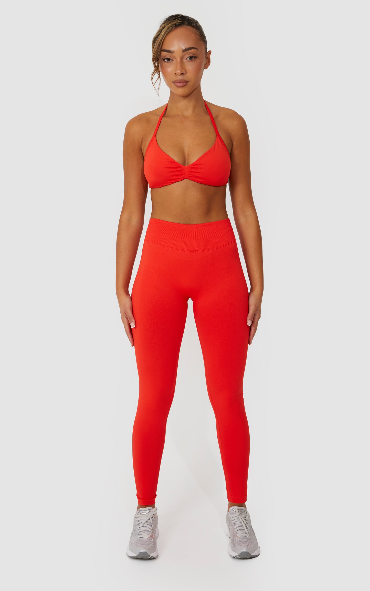 Elevate Scrunch Seamless Leggings - Orange