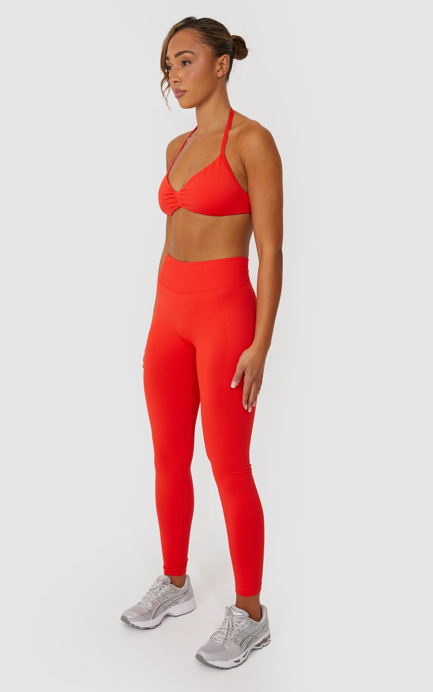 Elevate Scrunch Seamless Leggings - Orange