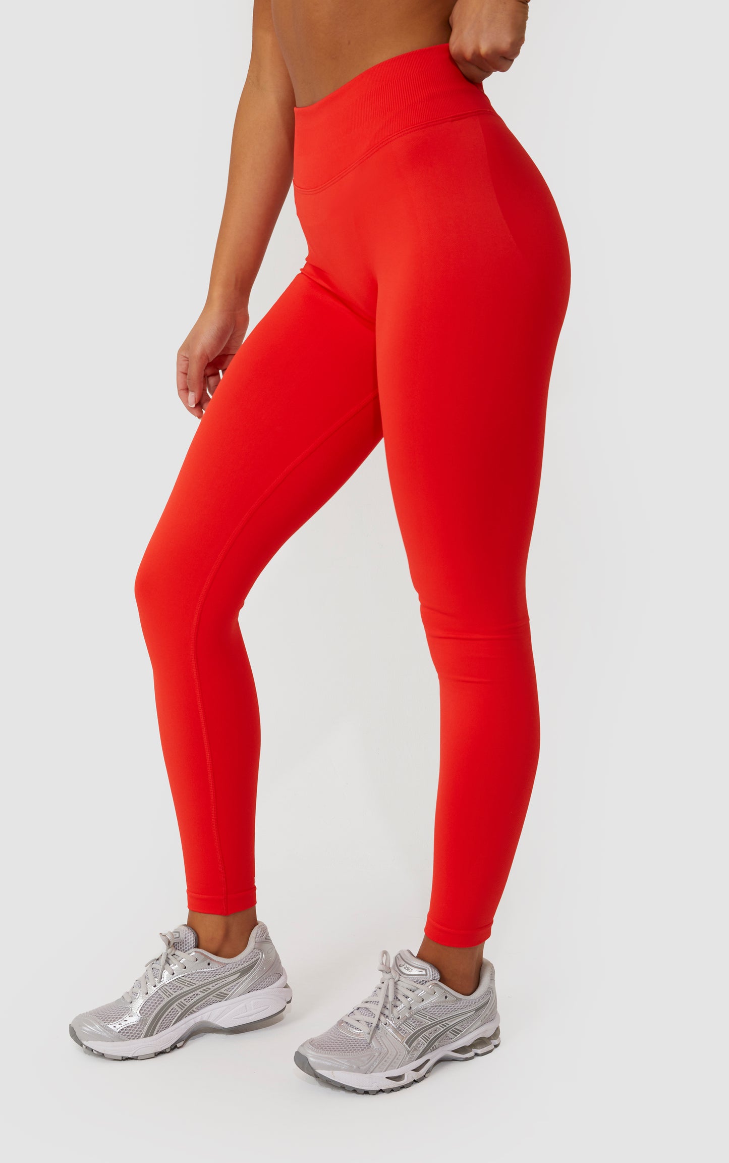 Elevate Scrunch Seamless Leggings - Orange