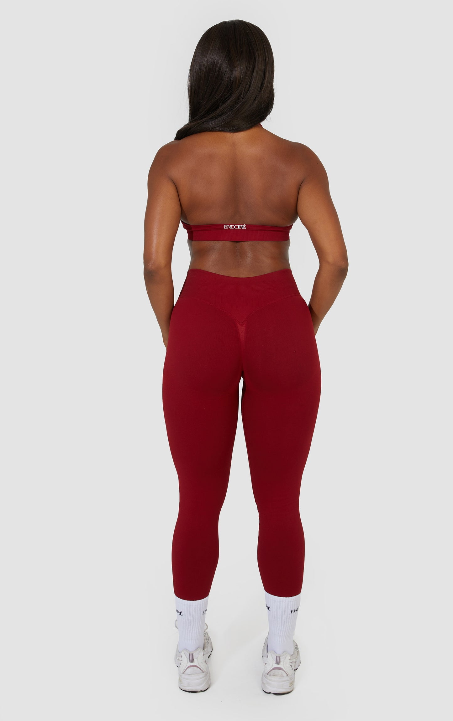 Elevate Scrunch Seamless Leggings - Wine