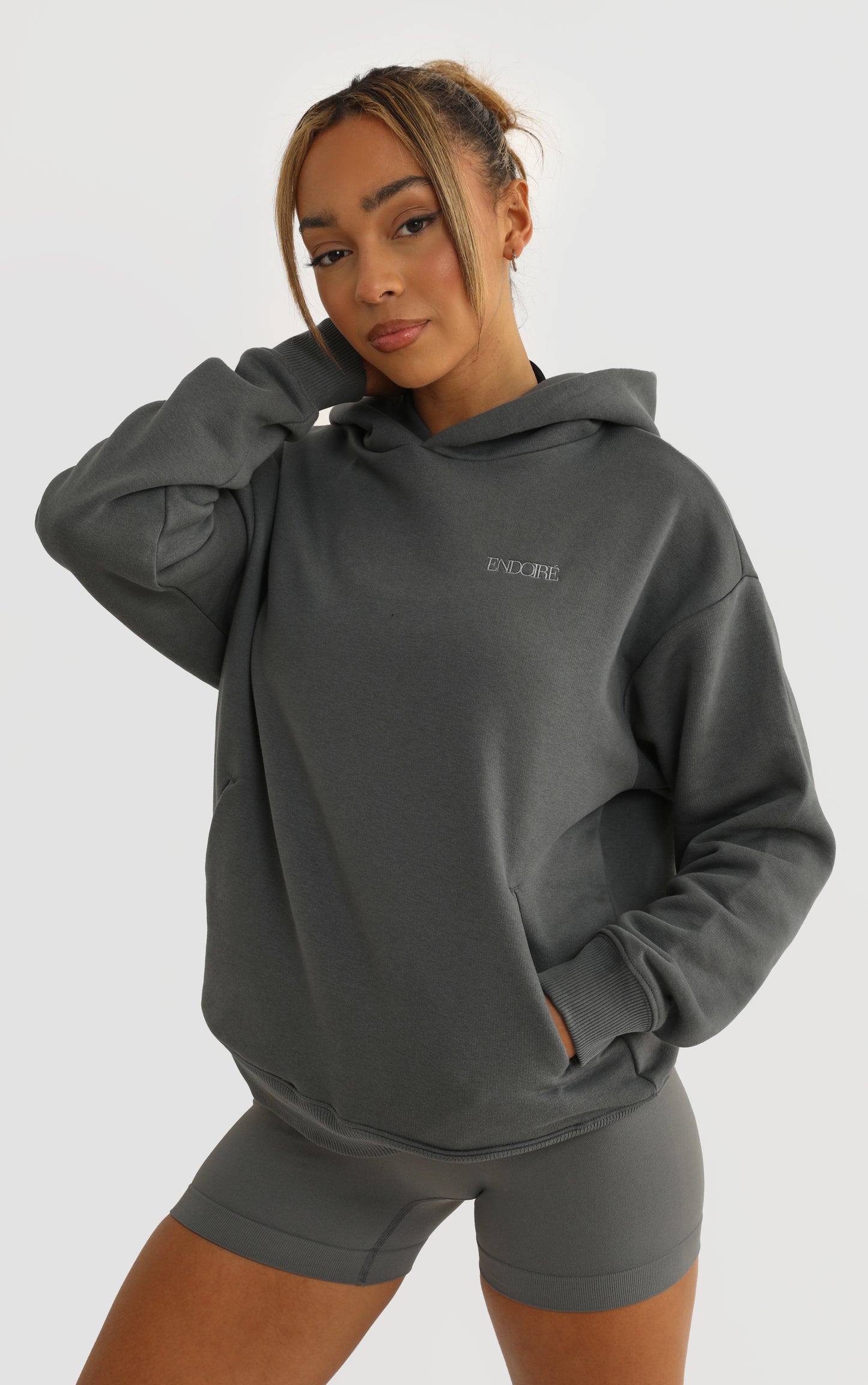 The Essential Hoodie - Steel Grey