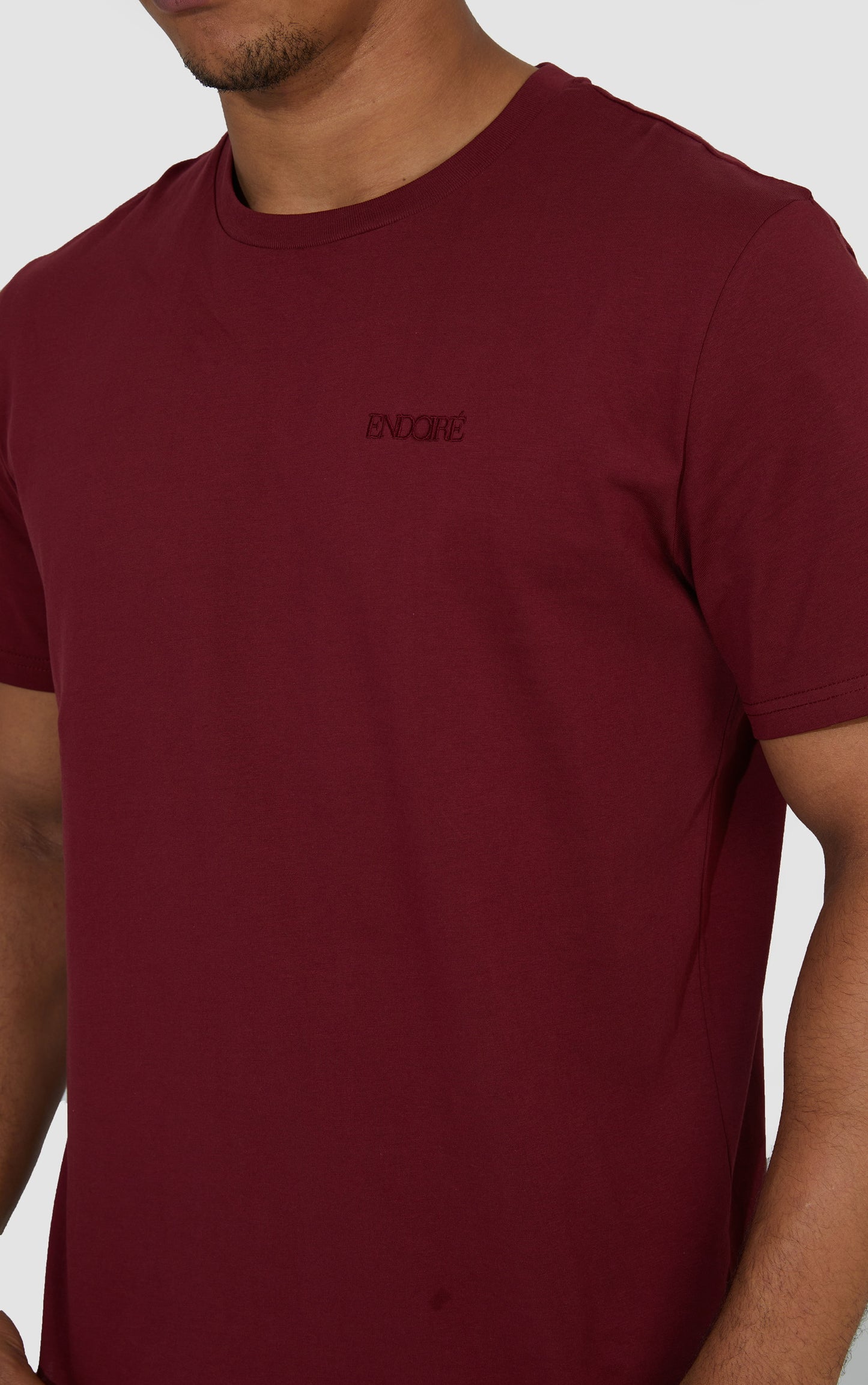 Unisex Oversized Tee - Wine