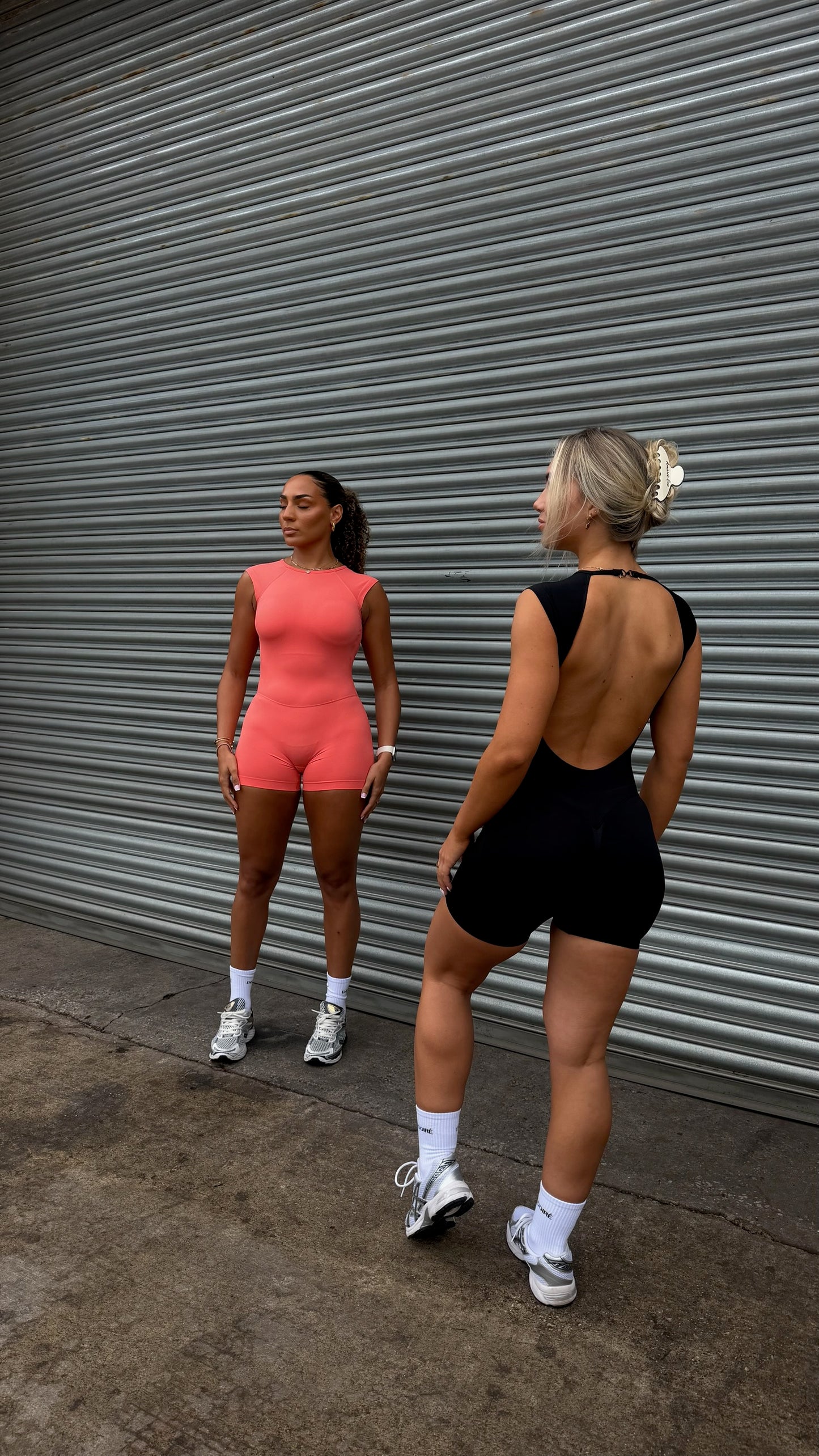 Signature Short Sleeve One Piece - Black