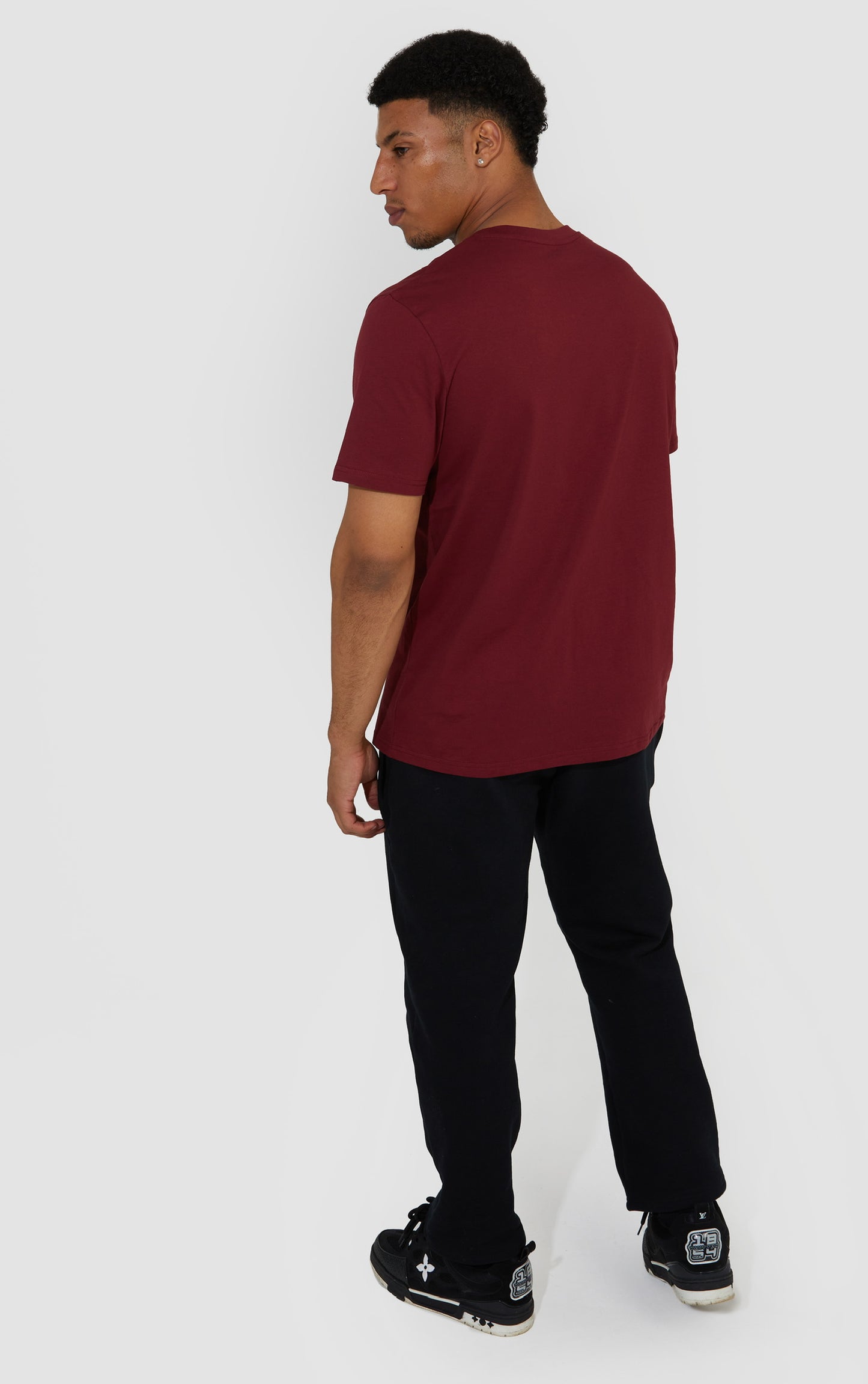 Unisex Oversized Tee - Wine