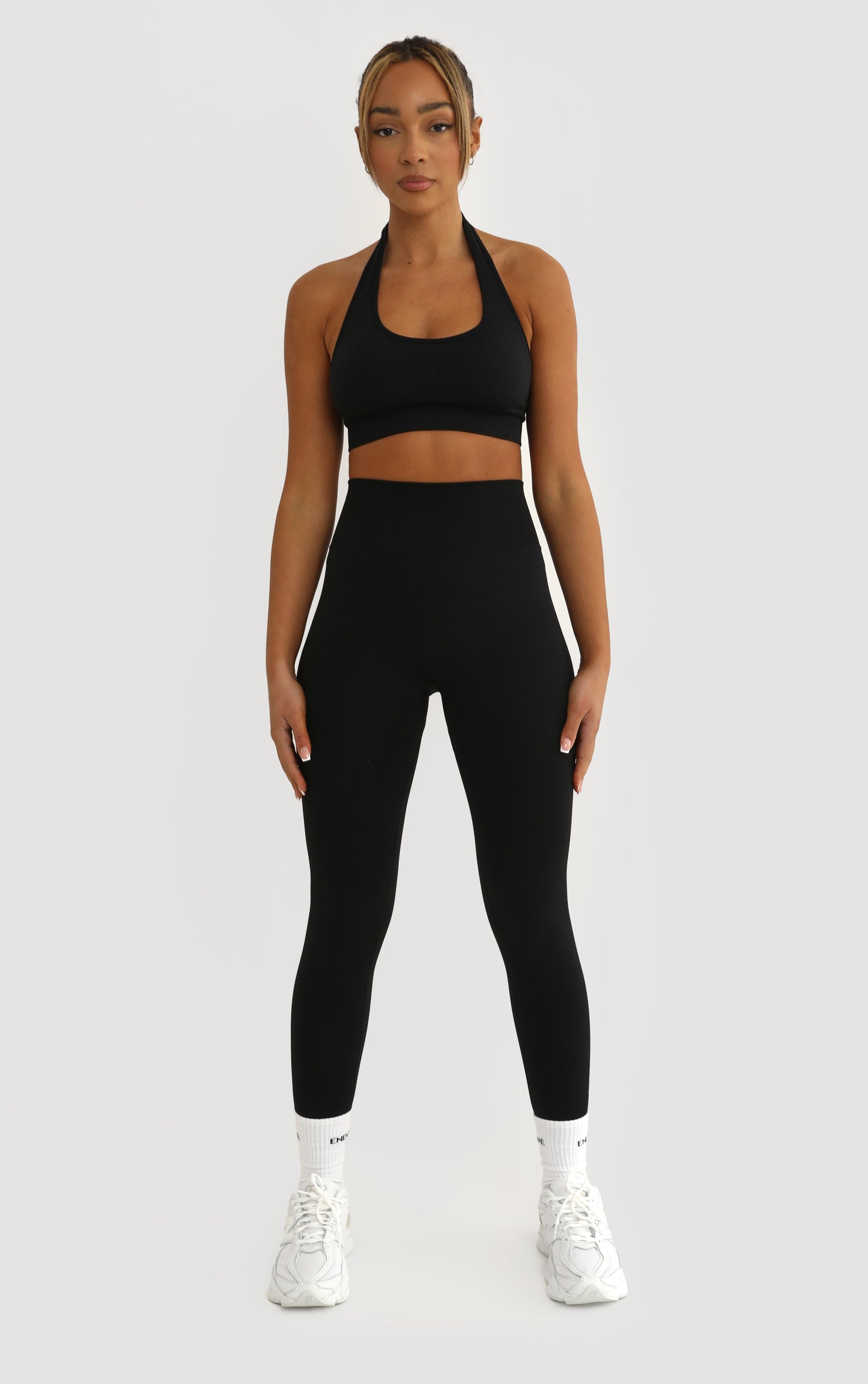 Essentials Scrunch Seamless Leggings - Black