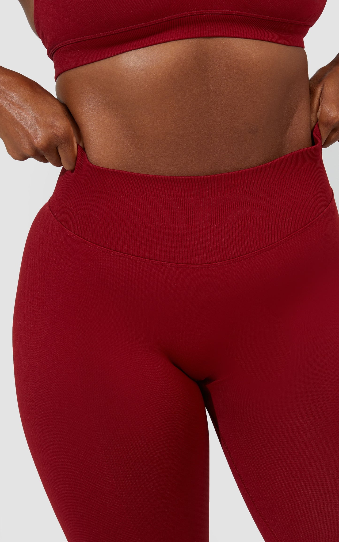 Elevate Scrunch Seamless Leggings - Wine