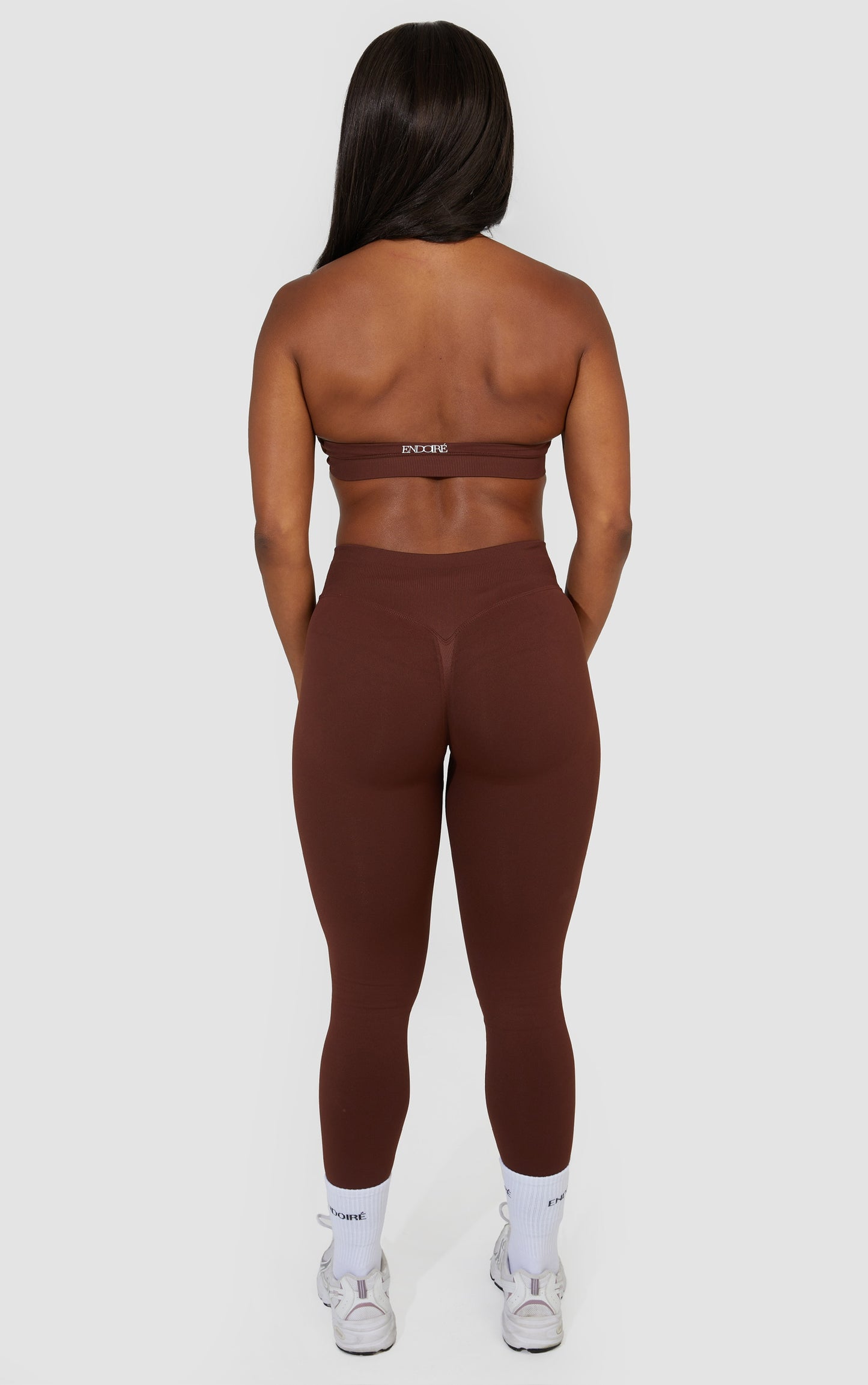 Elevate Scrunch Seamless Leggings - Brown