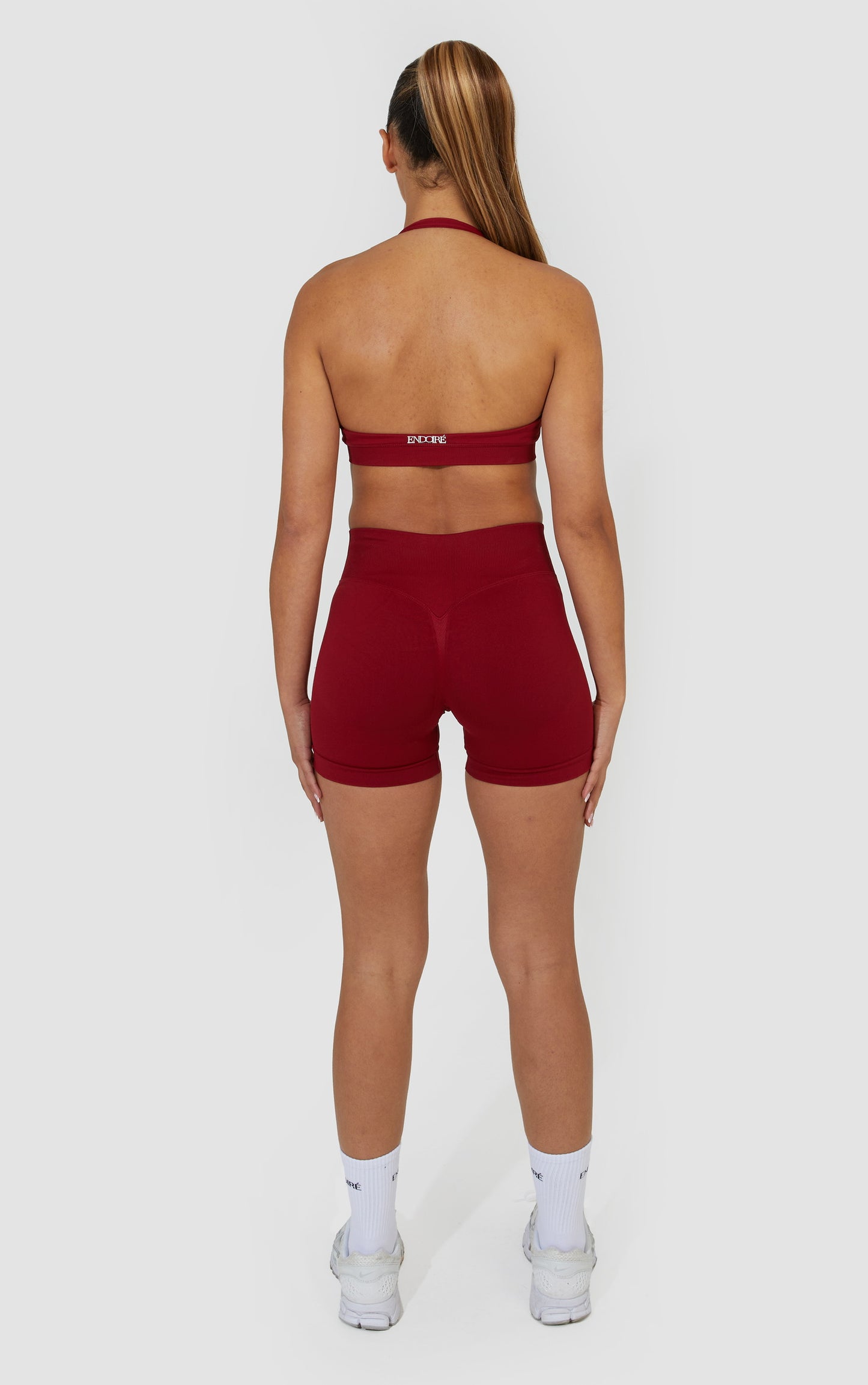Elevate Scrunch Bum Shorts - Wine
